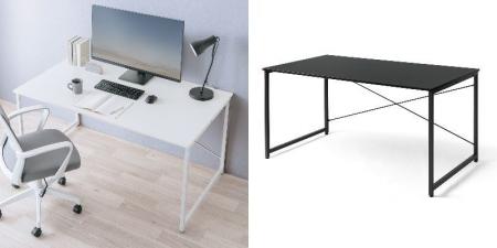 奥行き80cmの広々天板！快適に作業ができるシンプルワ