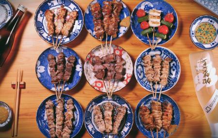 備長炭の炭火焼き鳥を食べ放題で！『おすすめ屋 utf-8