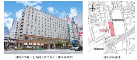 2025年12月中旬から旧大阪新阪急ホテル建物の解体工事