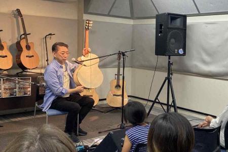 YouTubeで話題の「倍音ギター」全国で試奏可能へ。 OT