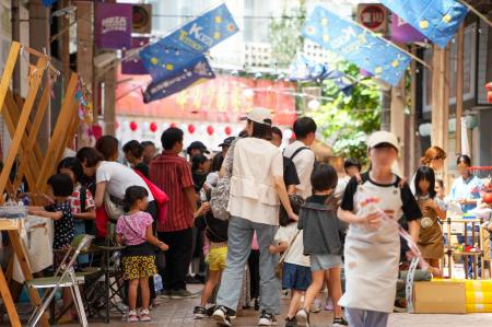 挑戦者のストーリーに共感し、応援が生まれるマルシェ