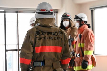 解体予定の建物を訓練の場として提供し、防災訓utf-8