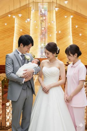 日本初「助産師が同行するウエディング」提供開始