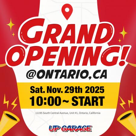 米国2号店の「アップガレージオンタリオ店」 が11月29