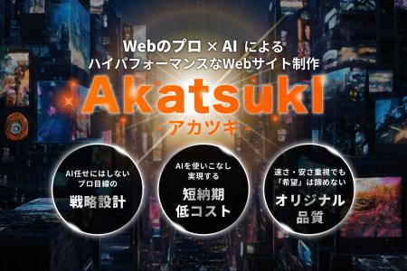 「プロ品質のWebサイト」を「AI活用で短納期・低コス
