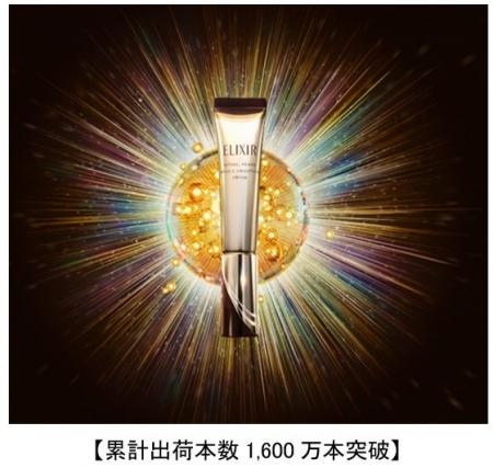 エリクシールの「リンクルクリーム」が累計出荷本数1,