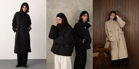 “冬の装いも、自分らしく纏う”　シャギー素材やメルト