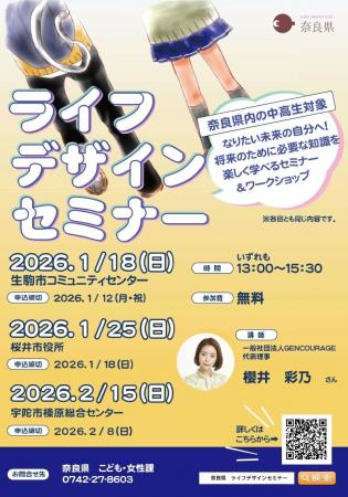 中学生・高校生世代を対象としたライフデザインセミナ 中学生・高校生世代を対象としたライフデザインセミナ