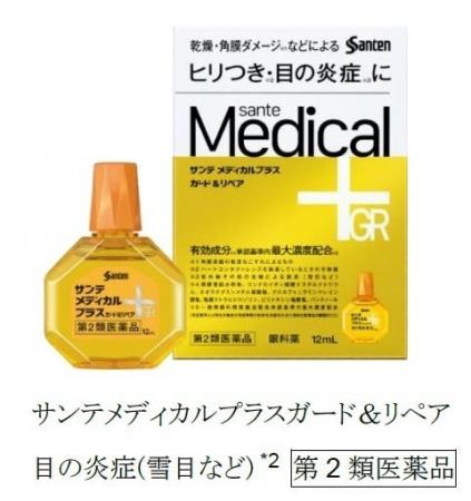 「サンテメディカルプラスガード＆リペア」「サンテメ