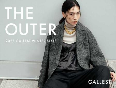 【GALLEST】冬のスタイリッシュなアウターをご紹介「T