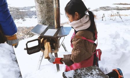 【冬キャンプの最強ギア・薪ストーブ】安全性とおしゃ