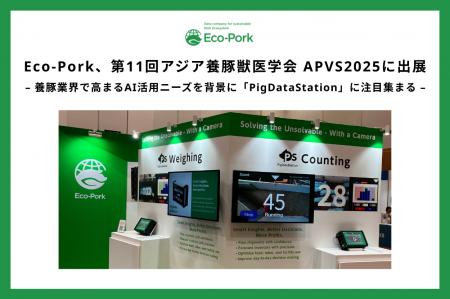 Eco-Pork、第11回アジア養豚獣医学会 APVS2025に出展