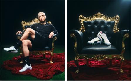 伊東純也選手などが着用するサッカースパイク「KING」 伊東純也選手などが着用するサッカースパイク「KING」