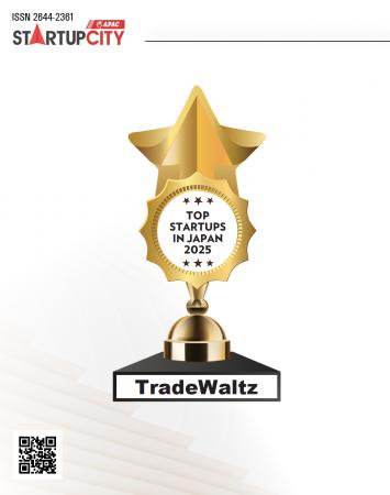 トレードワルツが「Top Startups in Japan 2025」に選 トレードワルツが「Top Startups in Japan 2025」に選