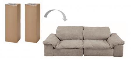 【ニトリ】大型ソファが、持ち帰れる時代へ！3人掛け