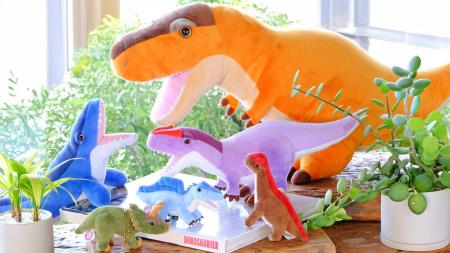 可愛さと恐竜・古生物の魅力をぎゅっと詰め込んだぬい