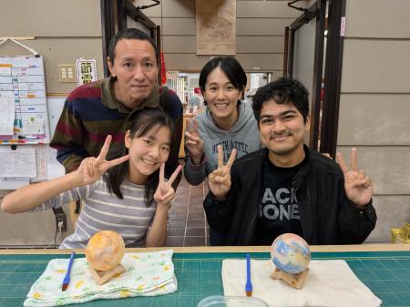 名古屋商科大学の留学生、愛知県日進市でホームステイ