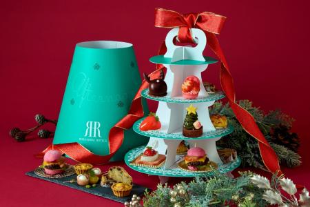 テイクアウト アフタヌーンティーBOXにクリスマス限定