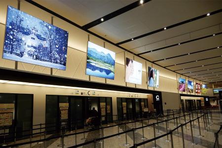 高速オフセット、日本で唯一エコマーク取得の電照布看 高速オフセット、日本で唯一エコマーク取得の電照布看