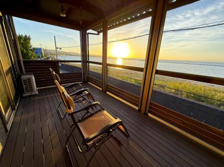 大阪湾の絶景で