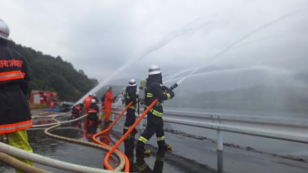 秋の火災予防運動に伴う特別消防訓練を実施