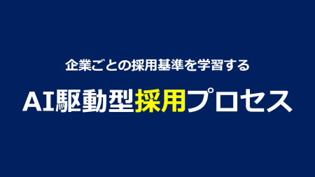 「人×AI」で企業ごとの採用基準を学習する次世代AI駆 「人×AI」で企業ごとの採用基準を学習する次世代AI駆