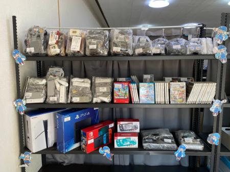 就労支援利用者が店員 兵庫県・稲美のゲーム買取店で