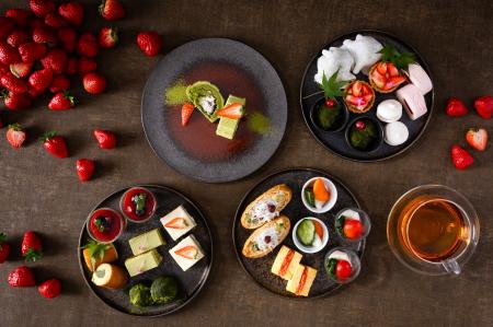 銀座のホテルで味わう「いちご×ショコラ」アフタヌー