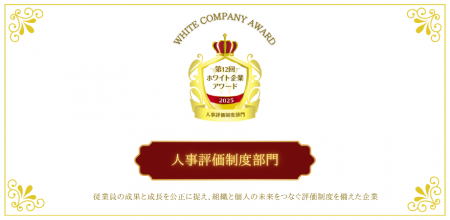 【話題の表彰イベント】人事評価が人を育て、会社を強