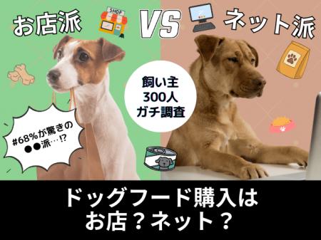 【飼い主300人に調査】犬のドッグフード購入は意外に