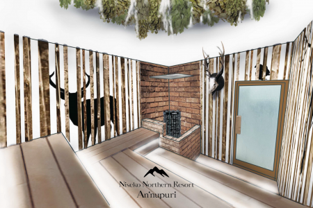 雪見外気浴ができるサウナを「北海道」コンセプトで全 雪見外気浴ができるサウナを「北海道」コンセプトで全