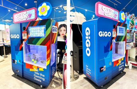 GiGO総本店に【わたあめ自販機】が登場! GiGO総本店に【わたあめ自販機】が登場!