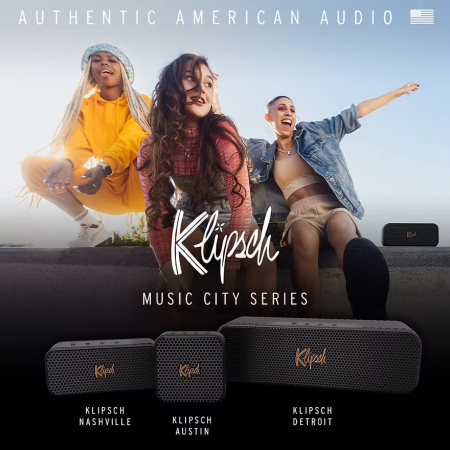 Klipsch「Music City Series」 3製品が国内最大級オー