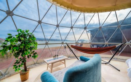 【グランドーム福岡ふくつ】オーシャンビューグランピ