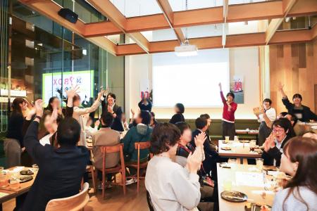 「meet」と「eat」でつながる！クオキャリアが新交流