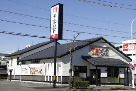 “上質な”イメージでデザインされた店舗 やよい軒 静岡