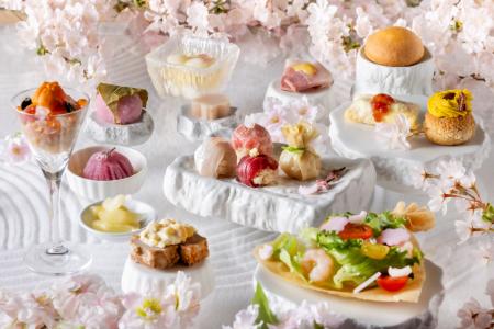 桜咲くアフタヌーンティー風寿司ランチ「花蓮(かれん 桜咲くアフタヌーンティー風寿司ランチ「花蓮(かれん