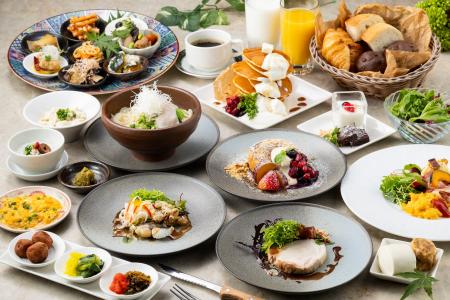 “モダンチャイナ”スタイルを取り入れた朝食へリニュー