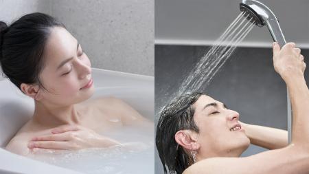 業界唯一お風呂につかって全身うるおい（保湿）ケア P