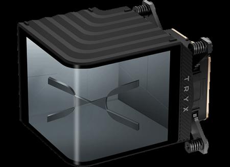 TRYXから、液晶ディスプレイ付き水冷ブロック、ARGBケ