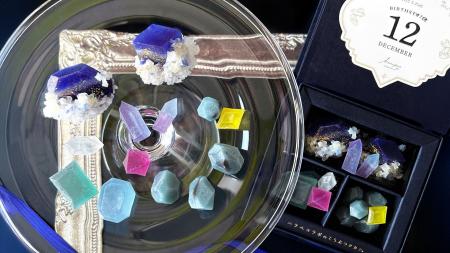 ”食べる鉱物”琥珀糖で楽しむ12月の誕生石ラピスラズリ