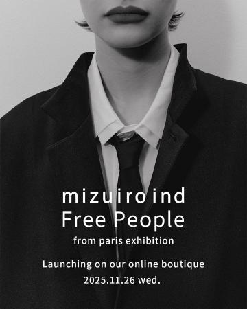 パリで発表された mizuiro ind 初のユニセックスライ