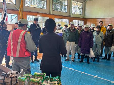 無臭元工業、大館市総合防災訓練に協力。災害用トイレ