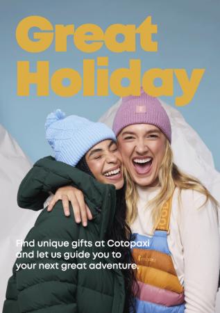 アウトドアブランドCotopaxi(R)(コトパクシ)、ホリデ アウトドアブランドCotopaxi(R)(コトパクシ)、ホリデ