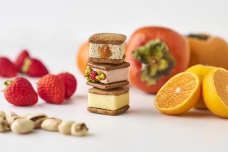 “星空をまとう柿”を使った冬限定の新作フレーバutf-8