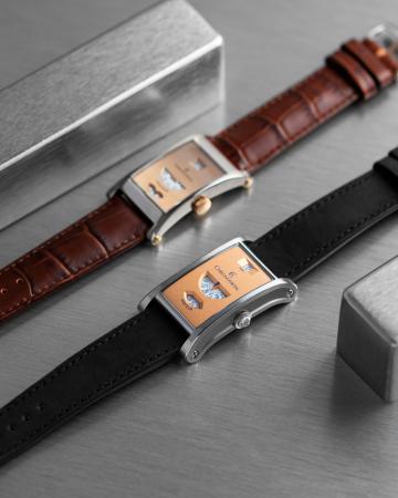 スイスの高級機械式時計クロノスイス、針を持たない機 スイスの高級機械式時計クロノスイス、針を持たない機