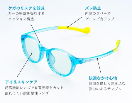 キッズ用サングラス『SOLAIZ Kid's(ソライズキutf-8