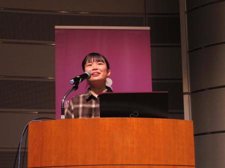 生理の環境改善に取り組む学生らのスピーチコンテスト