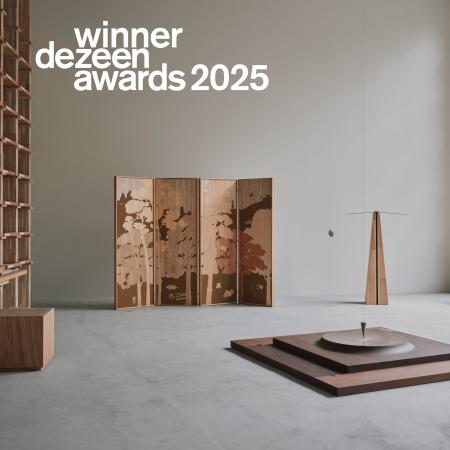 Dezeen Awards 2025 にて「Exhibition design (interi