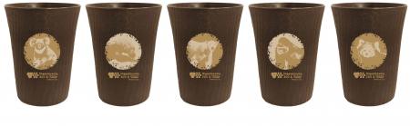 コアラが残したユーカリの幹や剪定枝を使ったリユース